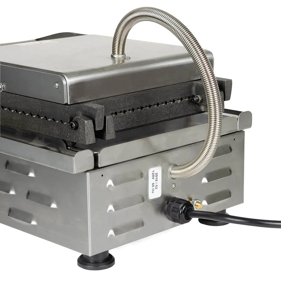 Equipex GES40 Sodir-Roller Grill Waffle Baker, Electric, Single