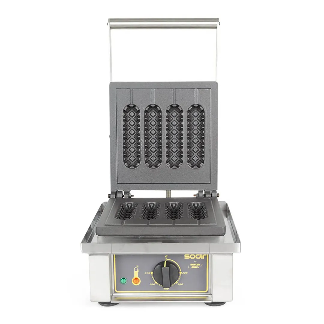 Equipex GES80/1 Sodir-Roller Grill Waffle Baker, Electric, Single