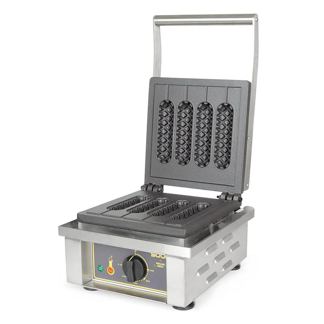 Equipex GES80/1 Sodir-Roller Grill Waffle Baker, Electric, Single