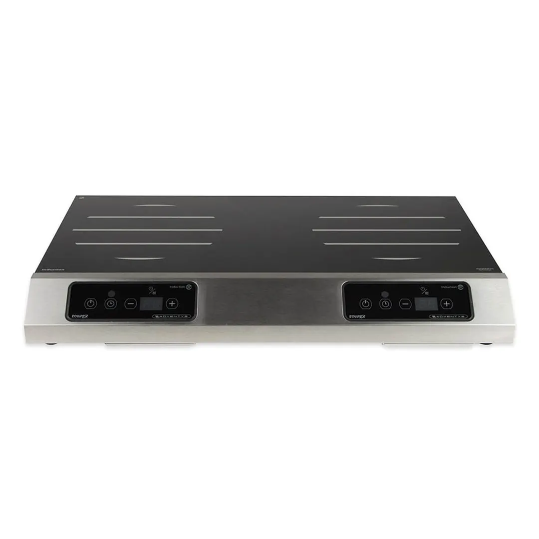 Equipex GL2-5000 Adventys Countertop Commercial Induction Cooktop w/ 2xBurners