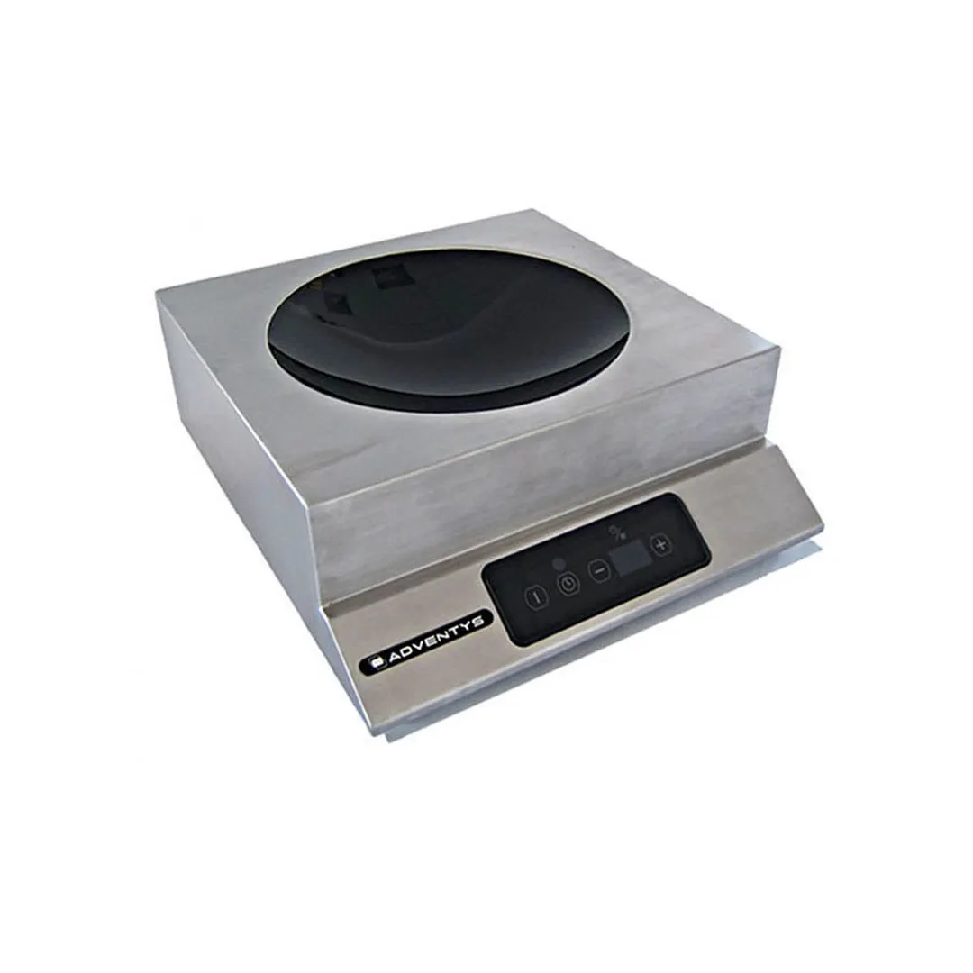 Equipex GLW3500 15" Countertop Commercial Induction Wok Range with 1 Burner