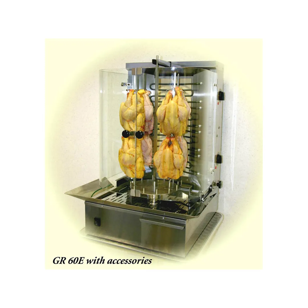 Equipex GR 60E 35" Electric Vertical Broiler (Gyro), 55 Lbs Meat Capacity