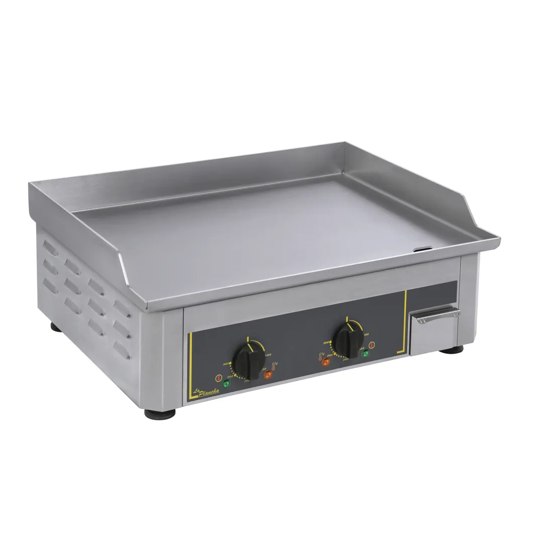 Equipex PSI-600/1 24” Countertop Electric Griddle with 24" x 18" Surface, Stainless Steel Plate,120v