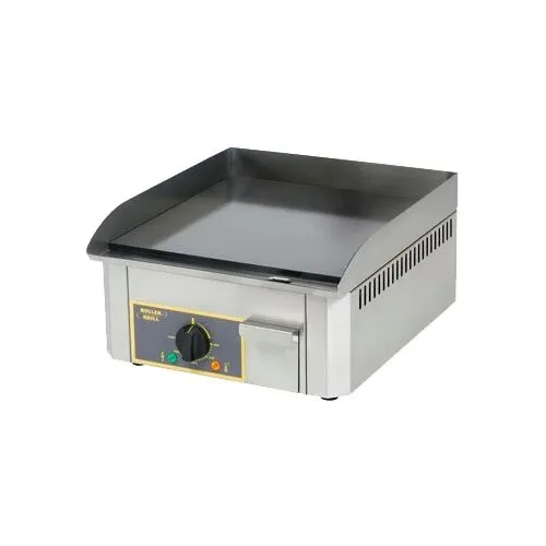 Equipex PSS-400/1 16" Countertop Electric Griddle with 15" x 15" Surface, Smooth Steel Plate, 120v