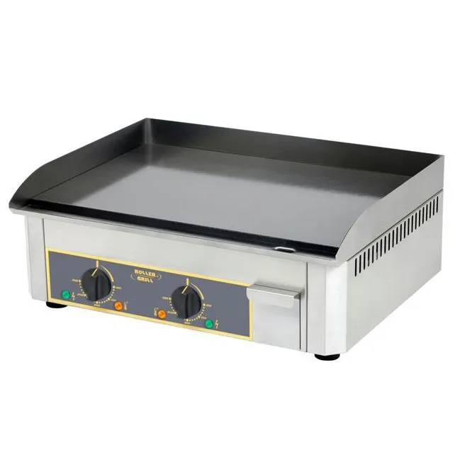 Equipex PSSE-600/1 24” Countertop Electric Griddle with 23" x 15" Surface, Enameled Steel Plate, 120v