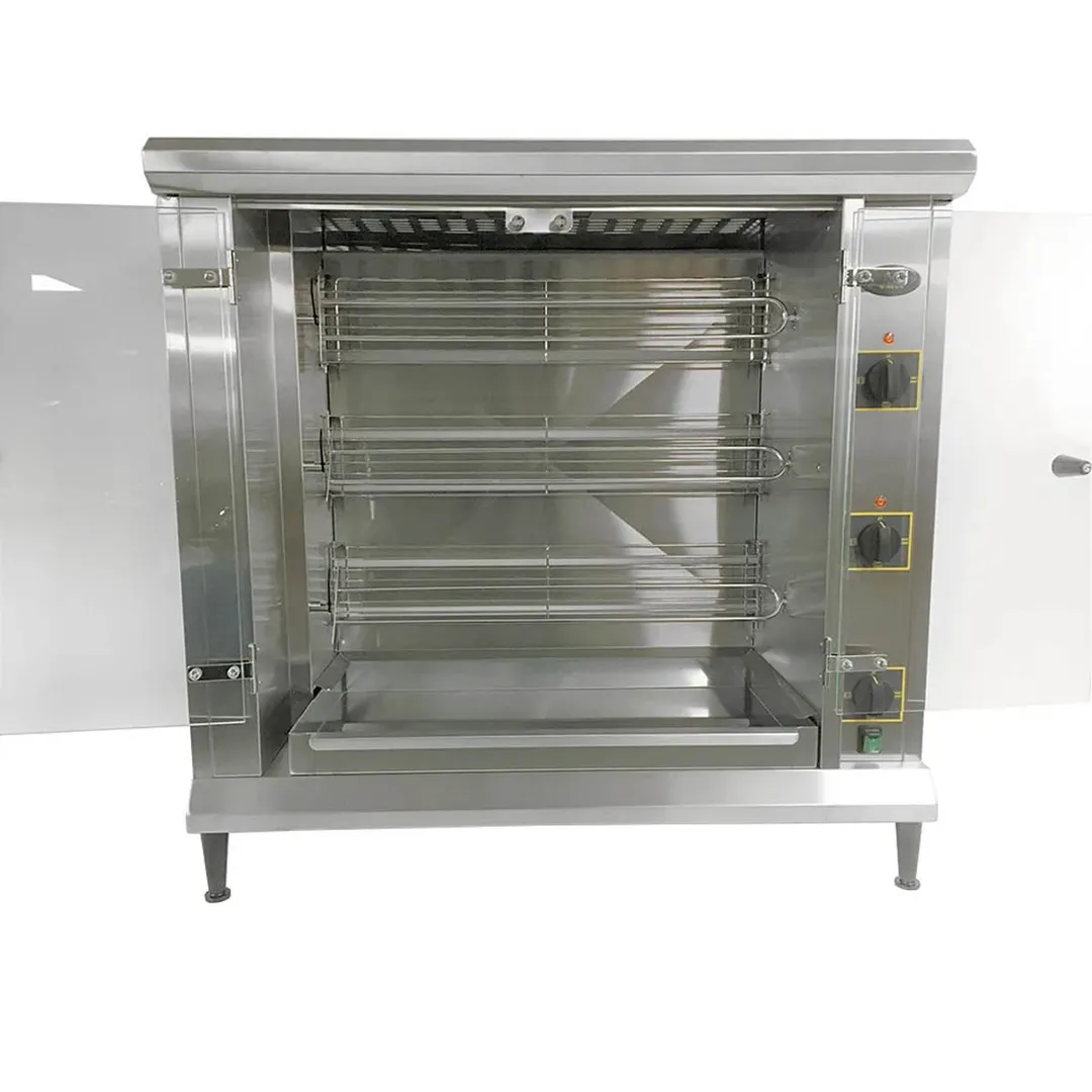 Equipex RBE-12/1 Sodir-Roller Grill Rotisserie Roaster, Infrared Quartz Elements