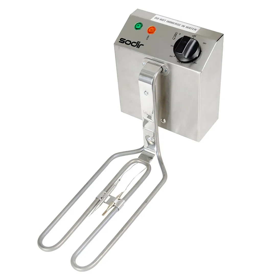 Equipex RF5S 10-Lbs Electric Countertop Sodir-Roller Grill Fryer, 120 Volts 1750 Watts