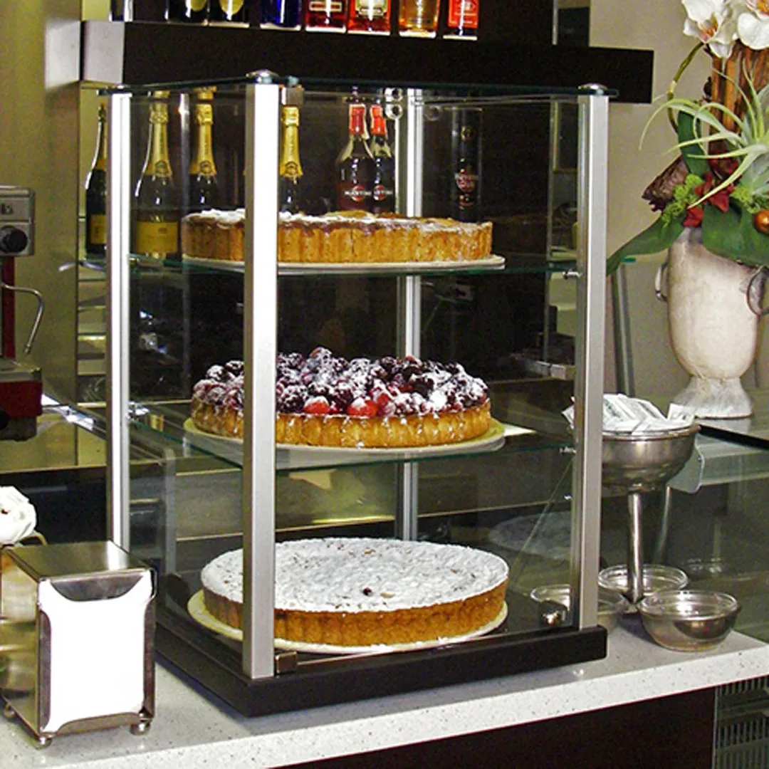 Equipex TP-353 14" Non-Refrigerated Countertop Display Case