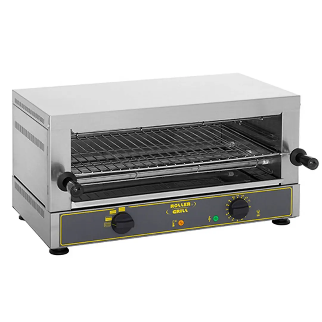 Equipex TS-127 Sodir-Roller Grill Toaster Oven, Single Shelf, Open-Style