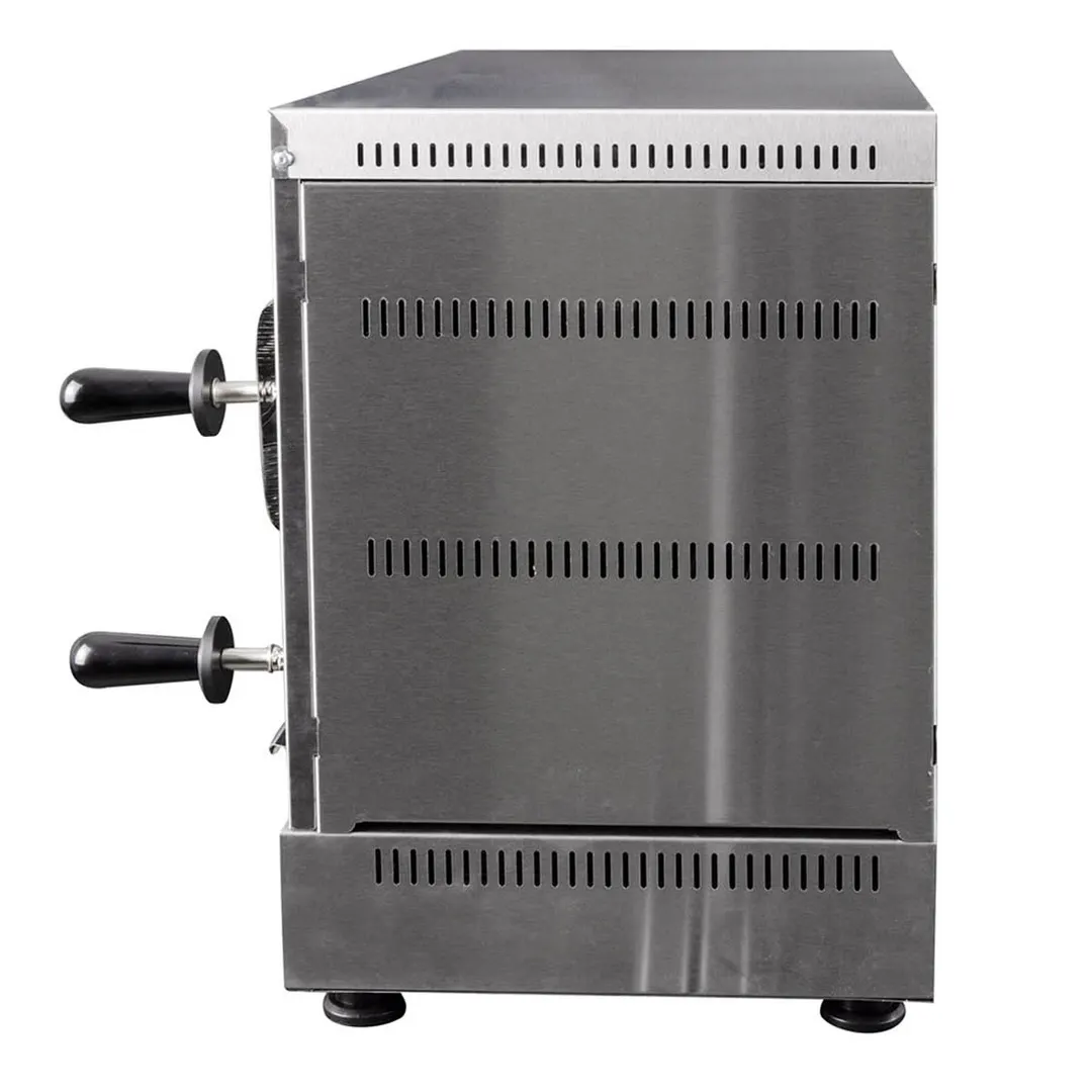 Equipex TS-327 Sodir-Roller Grill Toaster Oven, Double Shelf, Open-Style