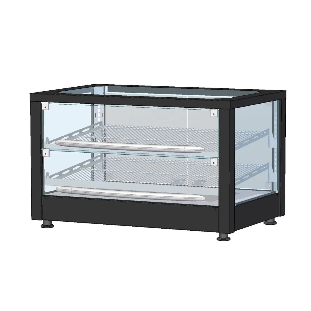 Equipex WD780B-2/1-SS Panorama 30-1/2” Electric Self-Service Countertop Warming Display
