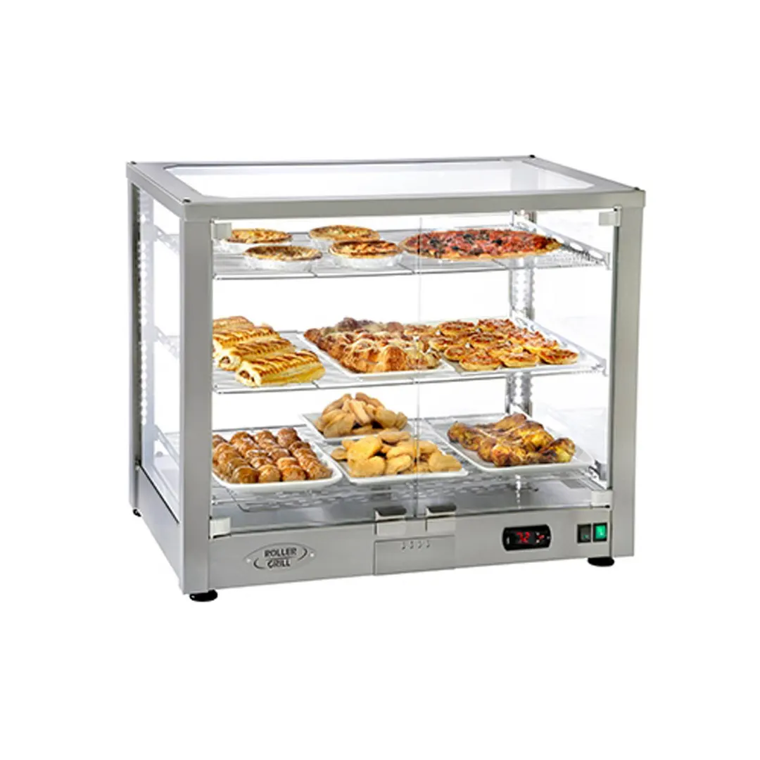 Equipex WD780B-3 30.5" Countertop Warming Display with 3 Shelves