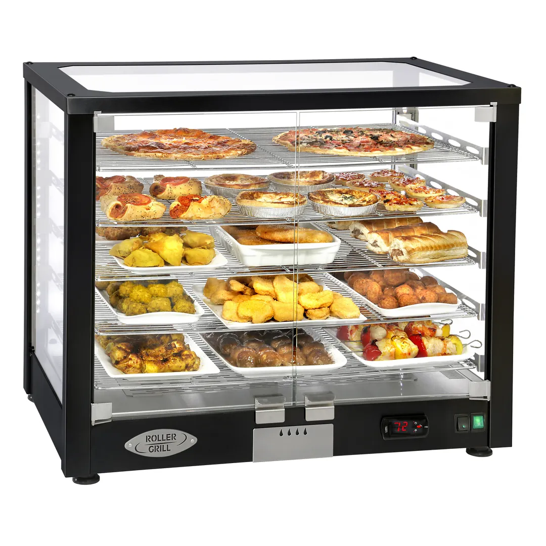Equipex WD780B-3 30.5" Countertop Warming Display with 3 Shelves