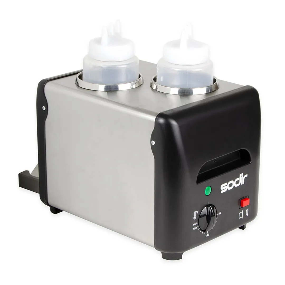 Equipex WI-2 Sodir-Roller Grill Toppings Dispenser, Freestanding, Double Unit