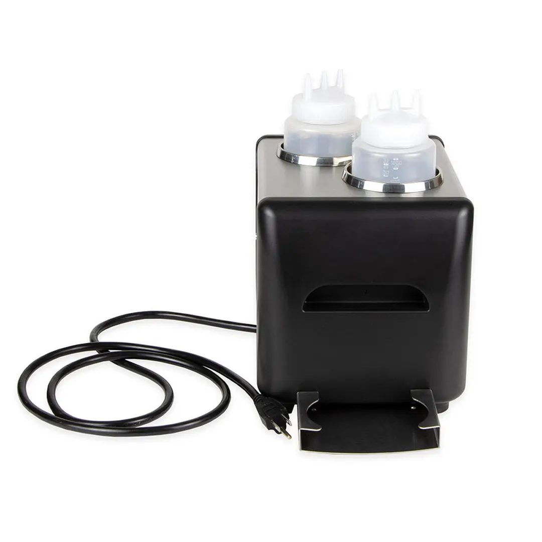 Equipex WI-2 Sodir-Roller Grill Toppings Dispenser, Freestanding, Double Unit