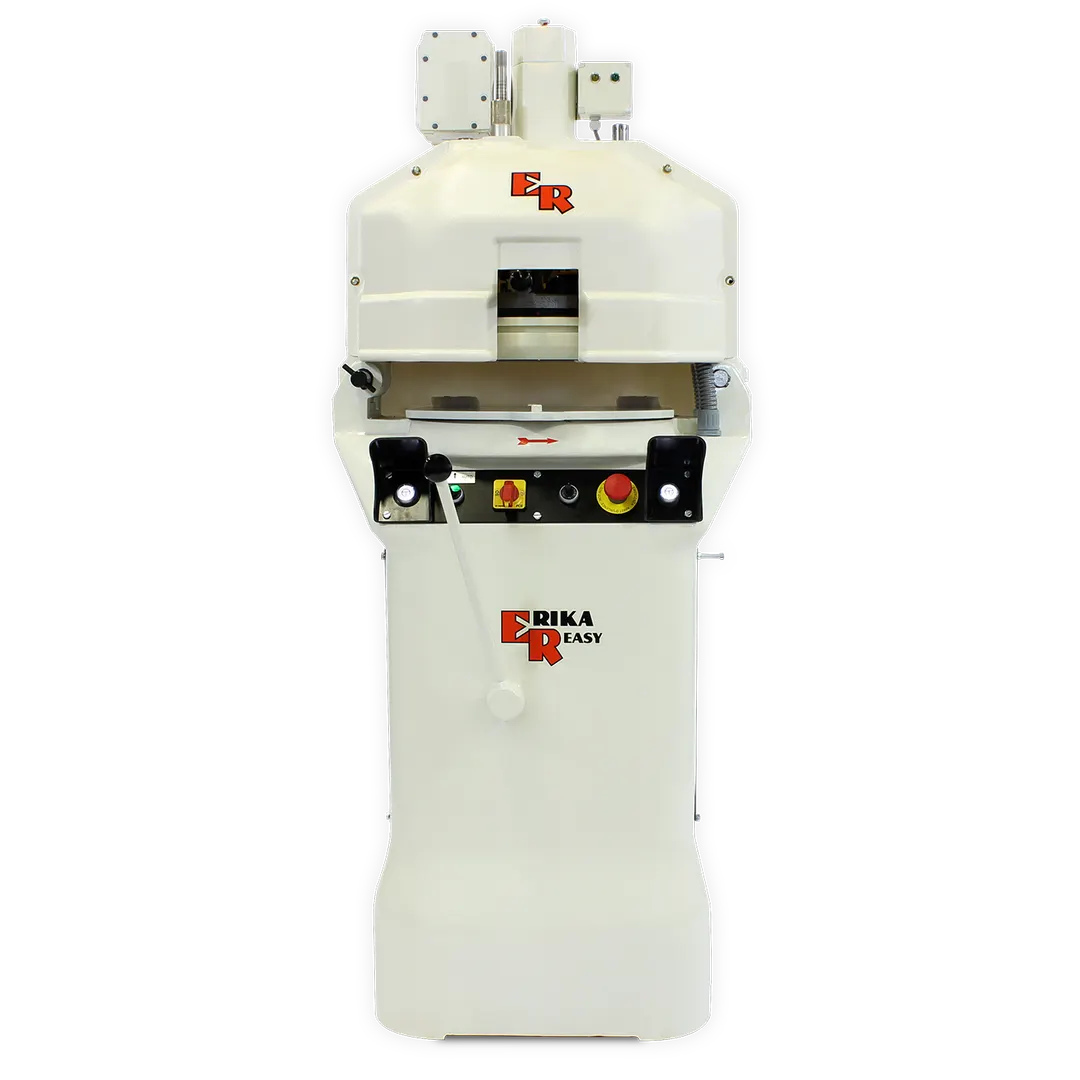 Erika Record Baking Equipment ER-EA7/71-RH/RD Semi-Automatic Dough Divider & Rounder, 20 Piece 2.5 to 7.1 oz Portions
