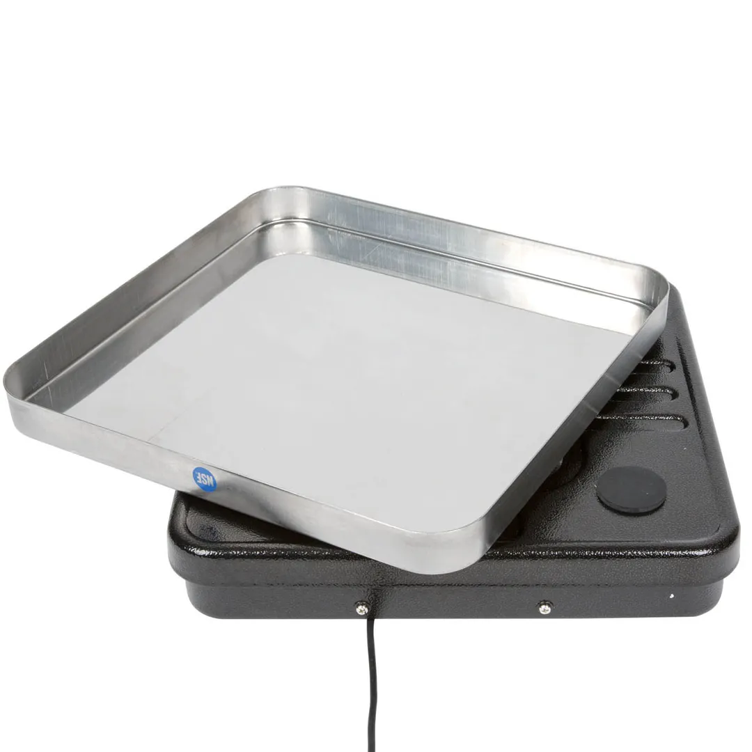 Edlund ERS-150 - 150 Lbs/75 Kg Rec Receiving Scale, 12"x12" Steel Platform, 4C, DualV, 65-350lb, CSA/UL