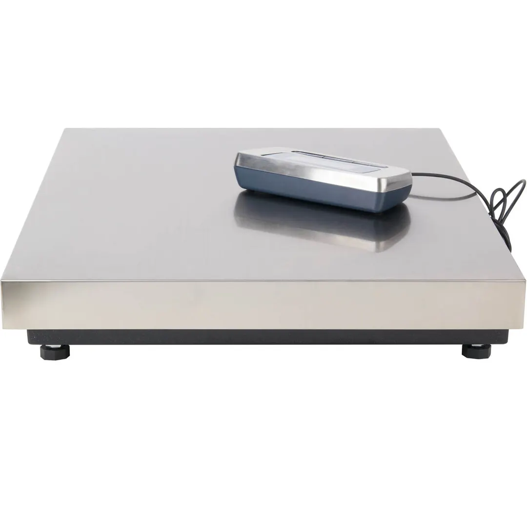 Edlund ERS-300 - 65-350 lb Scale, 300 lb x .1 lb Graduation, 19" x 25" Steel Platform, 6 AA Batteries
