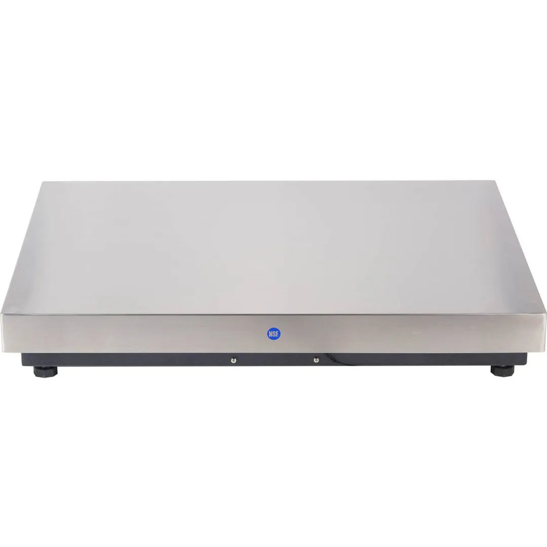 Edlund ERS-300 - 65-350 lb Scale, 300 lb x .1 lb Graduation, 19" x 25" Steel Platform, 6 AA Batteries