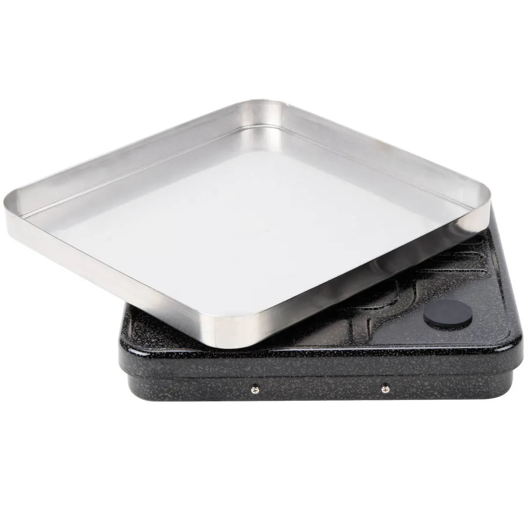 Edlund ERS-60RB - 60 lb Receiving Scale, 12"x12" Stainless Steel Platform, 4‑Cell, Dual‑Voltage