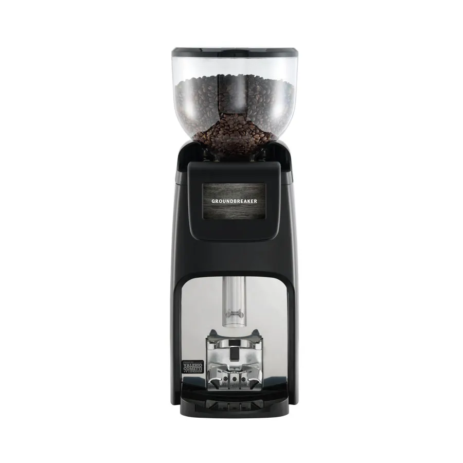 Faema GROUNDBREAKER Compact Electronic Grinder by Espresso Soci, 3.53 lbs. Hopper - 320W / 110-120V
