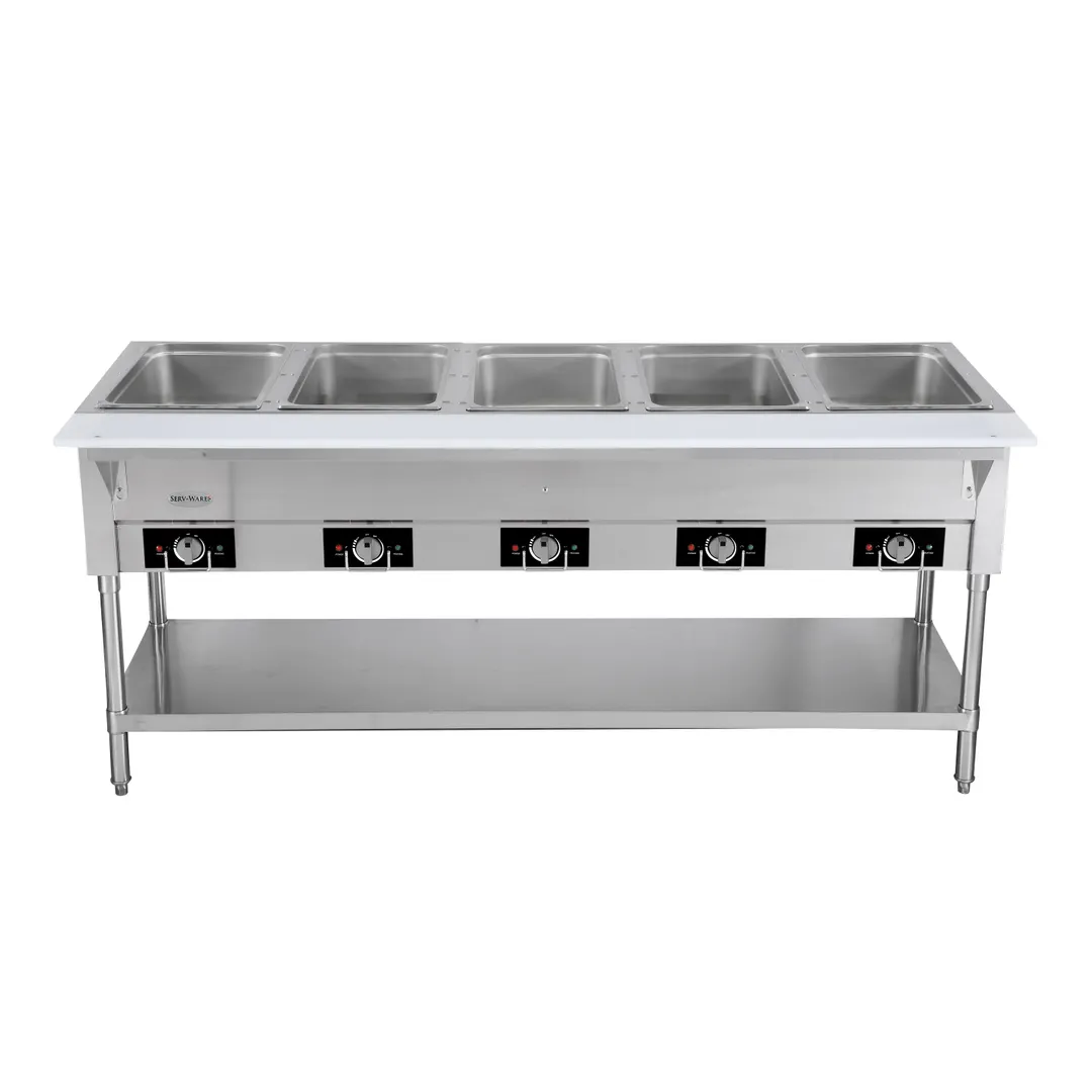 Serv-Ware EST5-2 72" Electric Hot Food Serving Counter