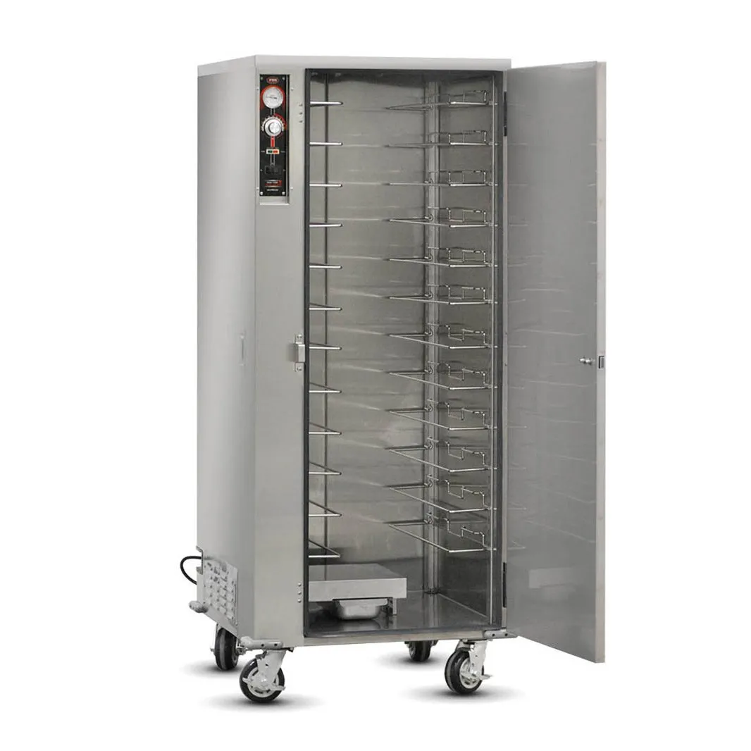 FWE ETC-UA-10HD 3/4 Height 1-Door Solid Stainless Steel Heated Holding Cabinet