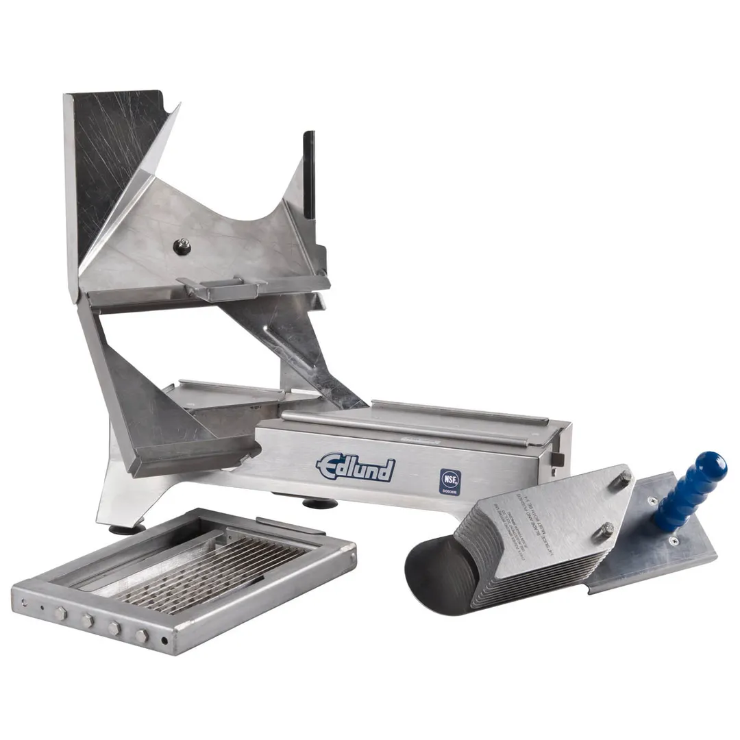 Edlund ETL-140 Manual Laser Tomato Slicer, 12" Width, 1/4" Straight Blade, Stainless Steel Construction