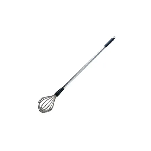 Eurodib 01239 Saint Romain Potato Whisk, 31½" Hook Handle, Plastic Sleeve, Stainless Steel
