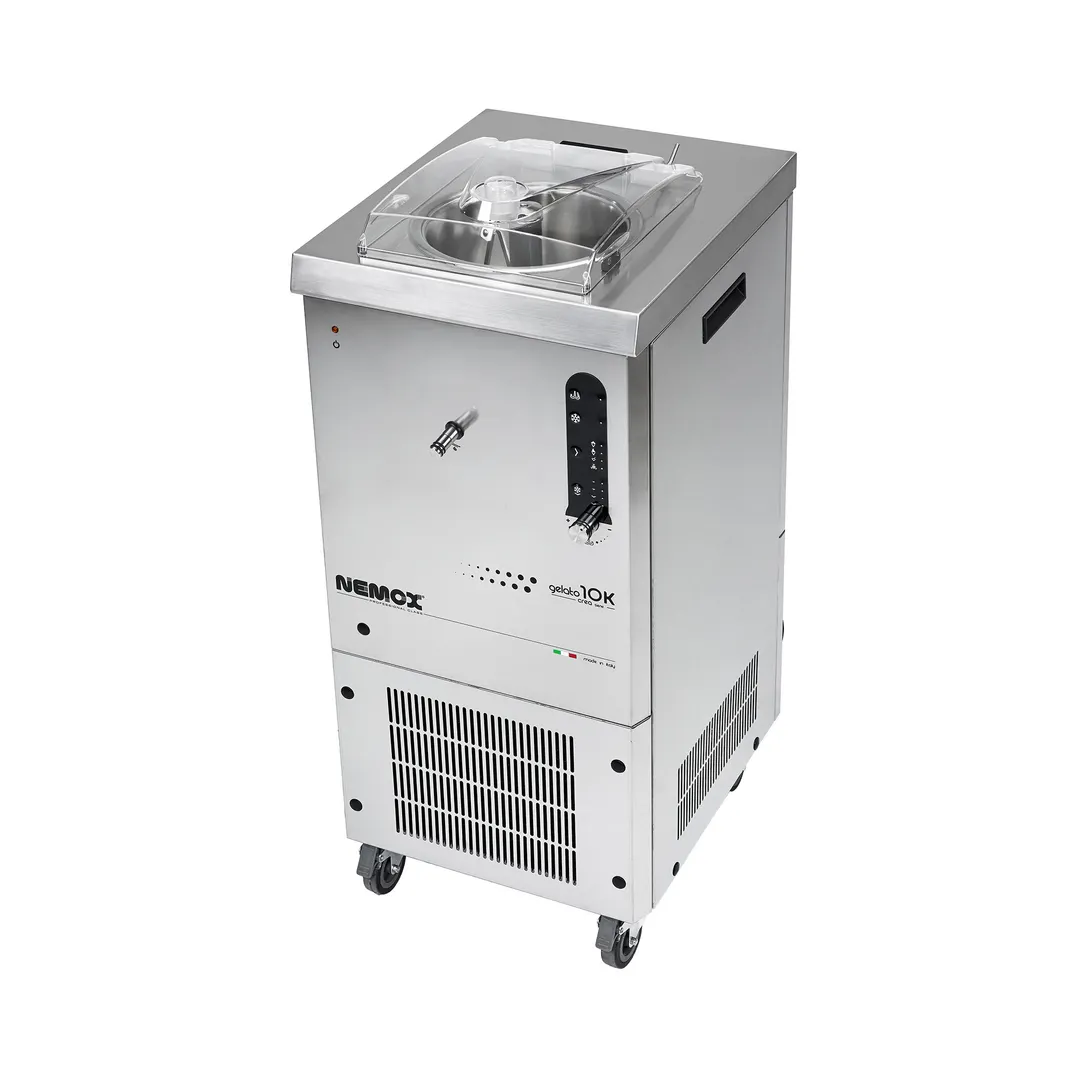 Eurodib 38151250 Nemox Gelato 12K Floor Model Batch Freezer & Gelato Machine, 19 qt. Capacity