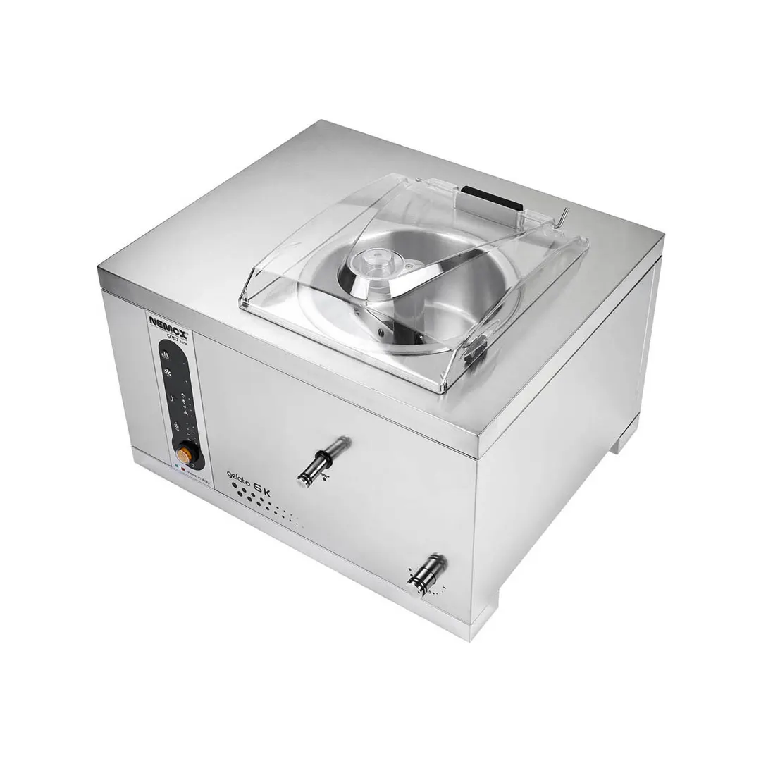 Eurodib 0038181250R02 Nemox 6K Crea Countertop Batch Freezer & Gelato Machine, 10.6 qt Capacity