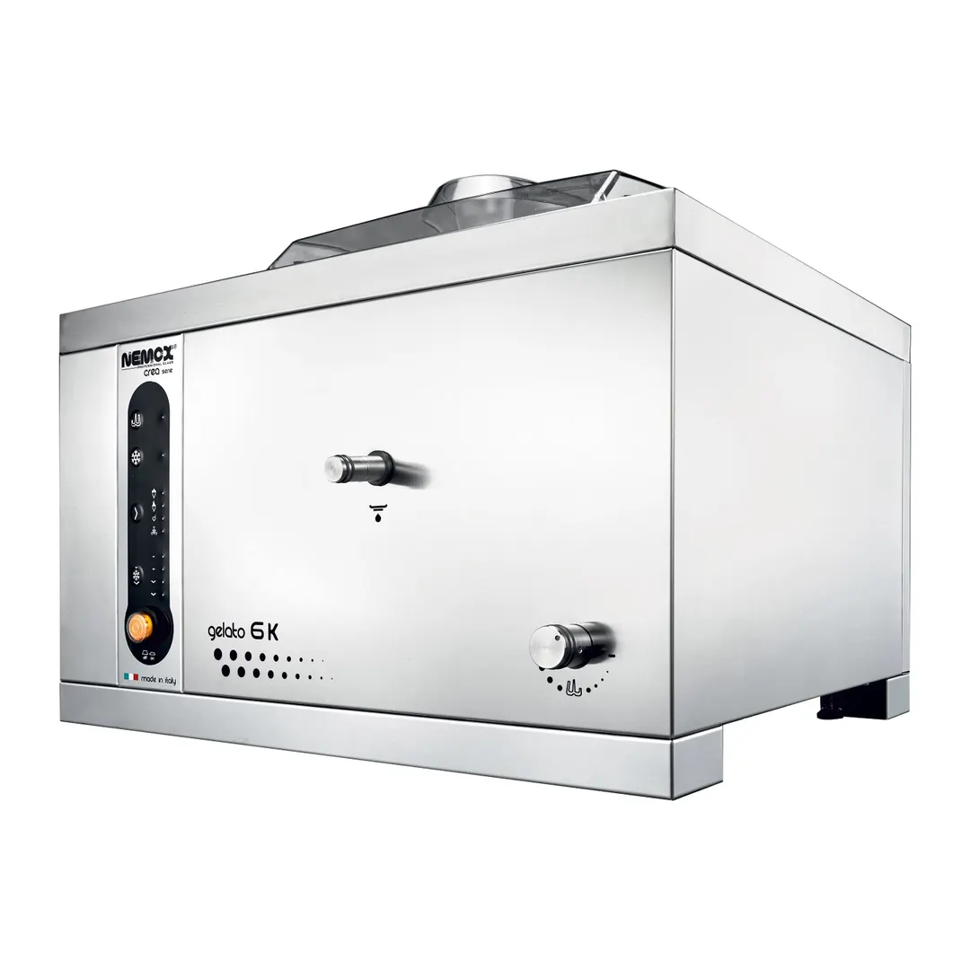 Eurodib 0038181250R02 Nemox 6K Crea Countertop Batch Freezer & Gelato Machine, 10.6 qt Capacity