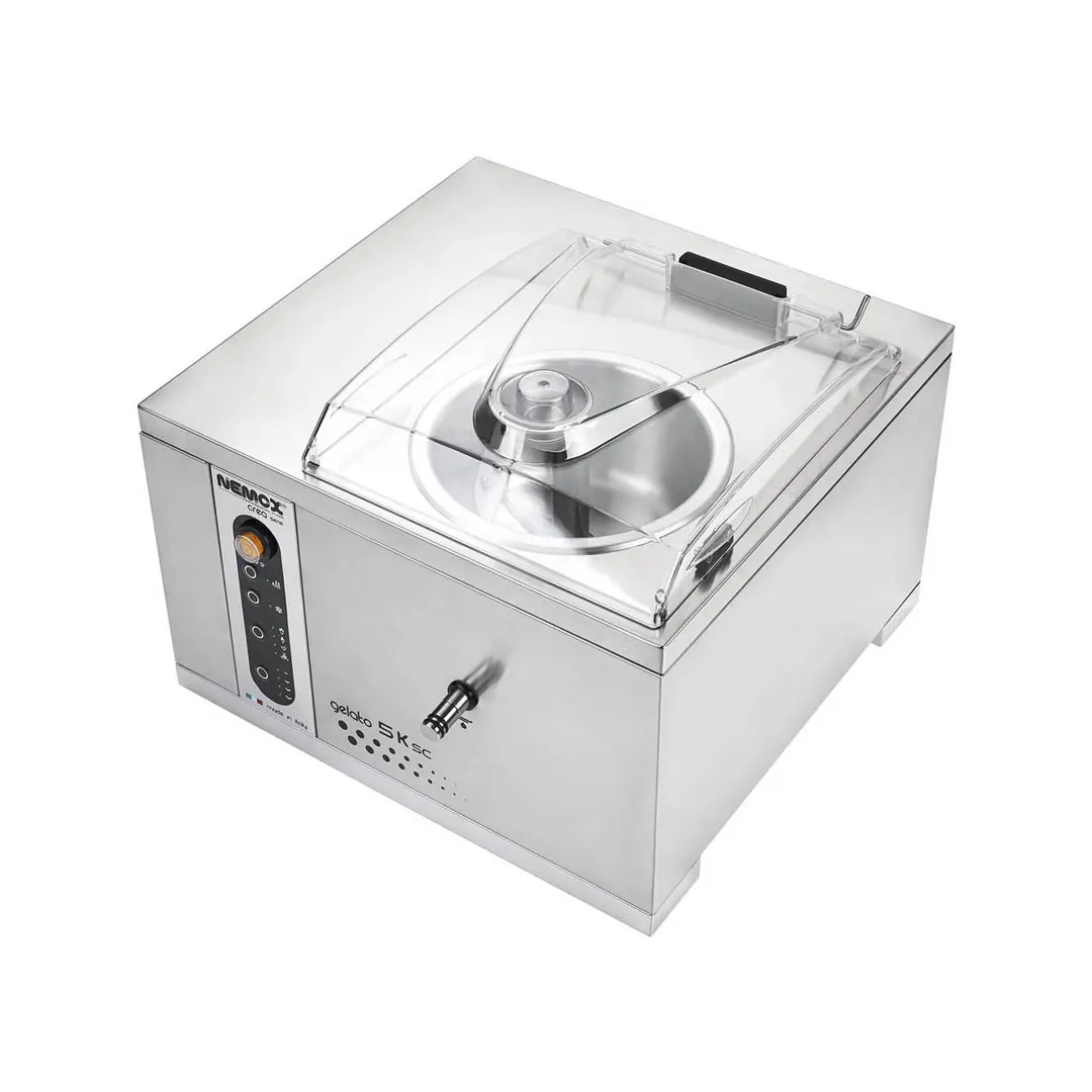 Eurodib 0038251250R01 Nemox 5K Crea Countertop Batch Freezer & Gelato Machine, 7.4 qt. Capacity