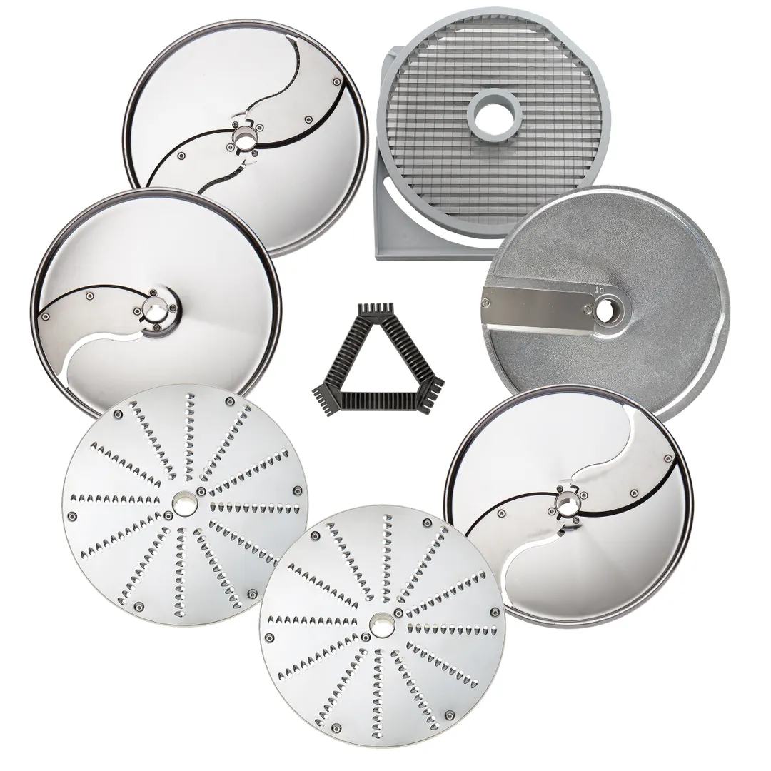 Eurodib 650114 Dito Sama 7 Disc Package w/ Grating, Slicing, & Shredding Discs