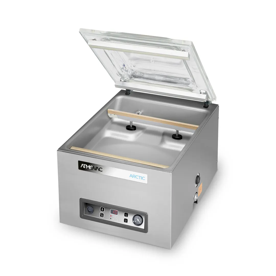 Eurodib ARCTIC16D Countertop Chamber Vacuum Packaging Machine with 16.5" Double Seal Bar