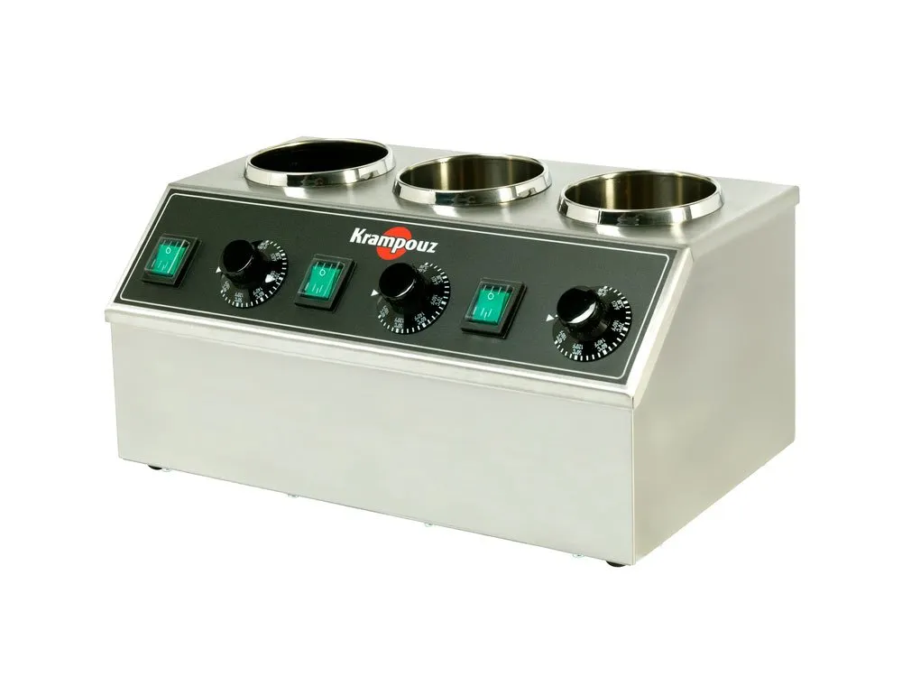 Eurodib BECID3 Krampouz 15" Countertop Food Topping Warmer