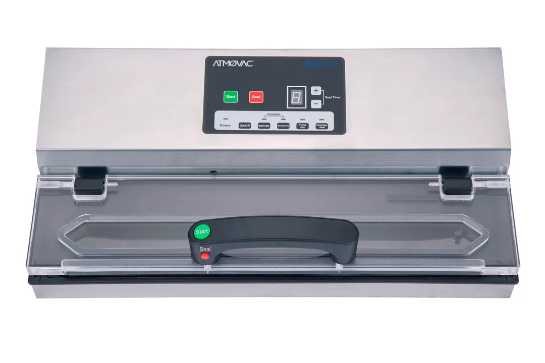 Eurodib BURAN Atmovac Countertop External Vacuum Packaging Machine with 16" Seal Bar