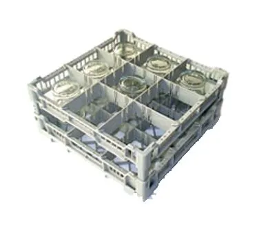 Eurodib CC00121 16" Full Size Dishwasher Glass Rack with 9 Compartment