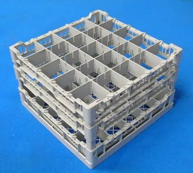 Eurodib CC00128 16" Full Size Lamber Dishwasher Glass Rack with 25 Compartment