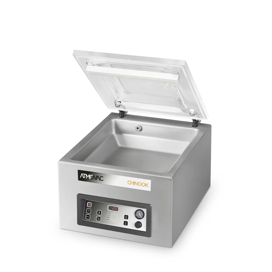 Eurodib CHINOOK14 Countertop Chamber Vacuum Packaging Machine with 13-1/2" Single Seal Bar