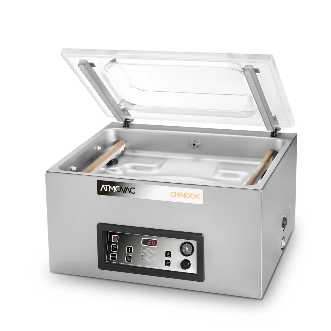 Eurodib CHINOOK16D Countertop Chamber Vacuum Packaging Machine with 16" Double Seal Bar