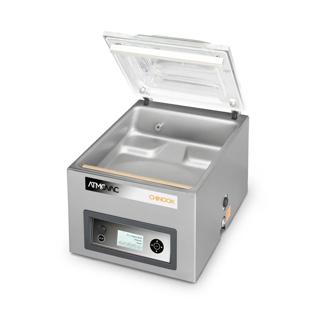 Eurodib CHINOOK16+ Countertop Chamber Vacuum Packaging Machine with 16" Single Seal Bar