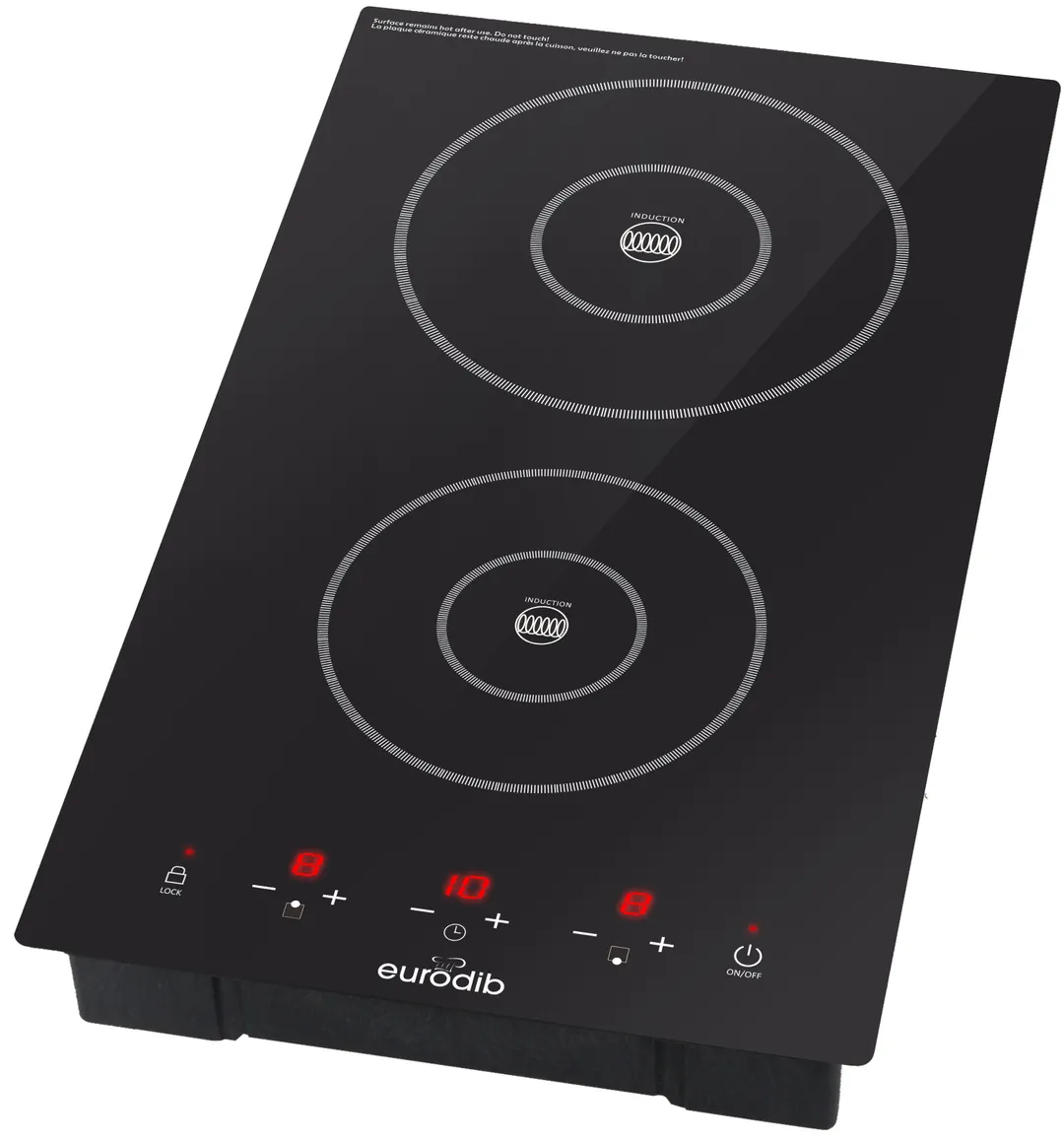 Eurodib DDI3100 Countertop Induction Range, Double Burner