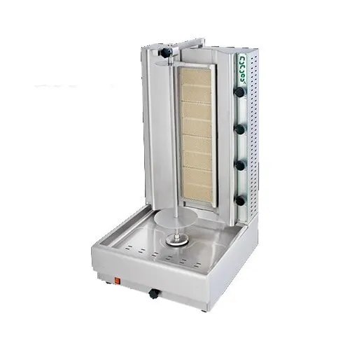 Eurodib DG8AN Visvardis Gas Gyro Machine, 90-140 lbs Capacity, 48,000 BTU