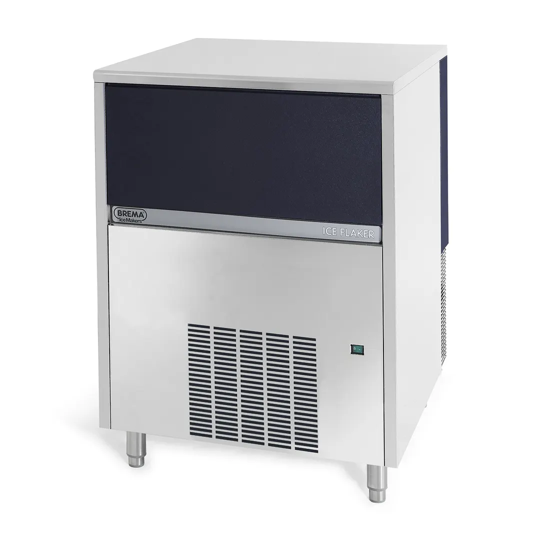 Eurodib GB1504AHC Brema 27" Air Cooled Flake 368 lb Undercounter Ice Machine with 88 lb Bin