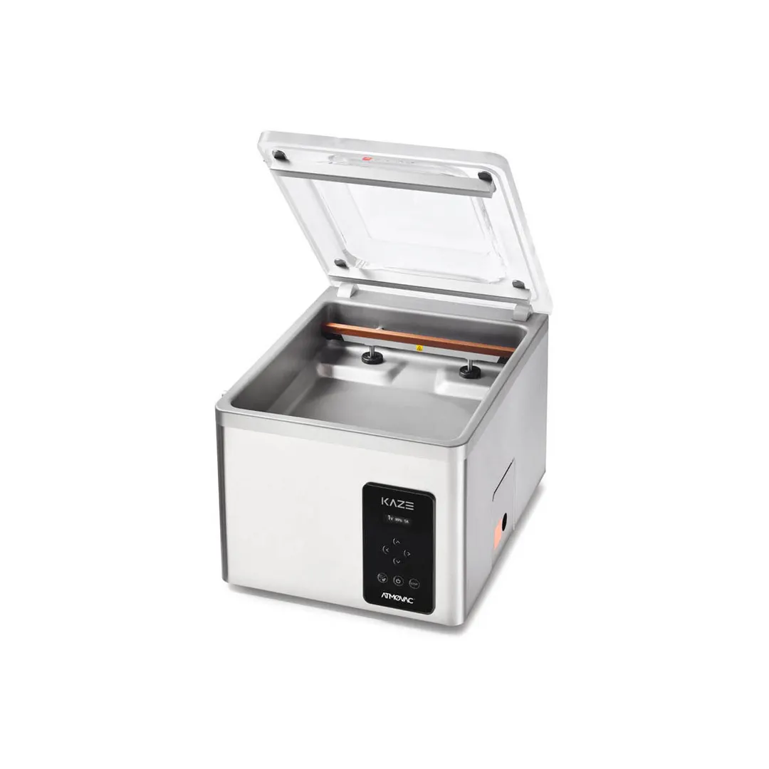 Eurodib KAZE16XLD Atmovac Countertop Large Chamber Vacuum Packaging Machine with 16.5" Double Seal Bar