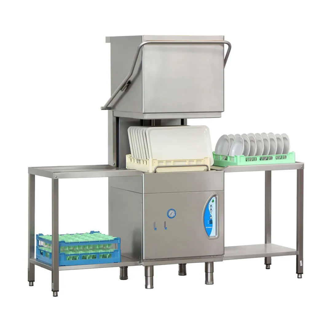 Eurodib L25EKDPS1PH Lamber 26" Door Type Dishwasher, 60 Racks/Hr, 131 Gal/Hr, High Temp with Booster