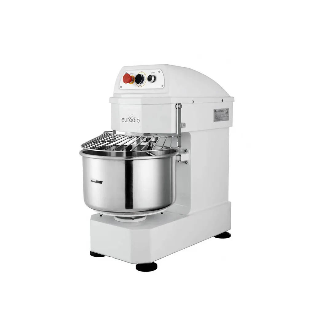 Eurodib LM20T (LM20TETL) 20 qt Spiral Dough Mixer with Timer, 17.5 lbs Kneading  Capacity