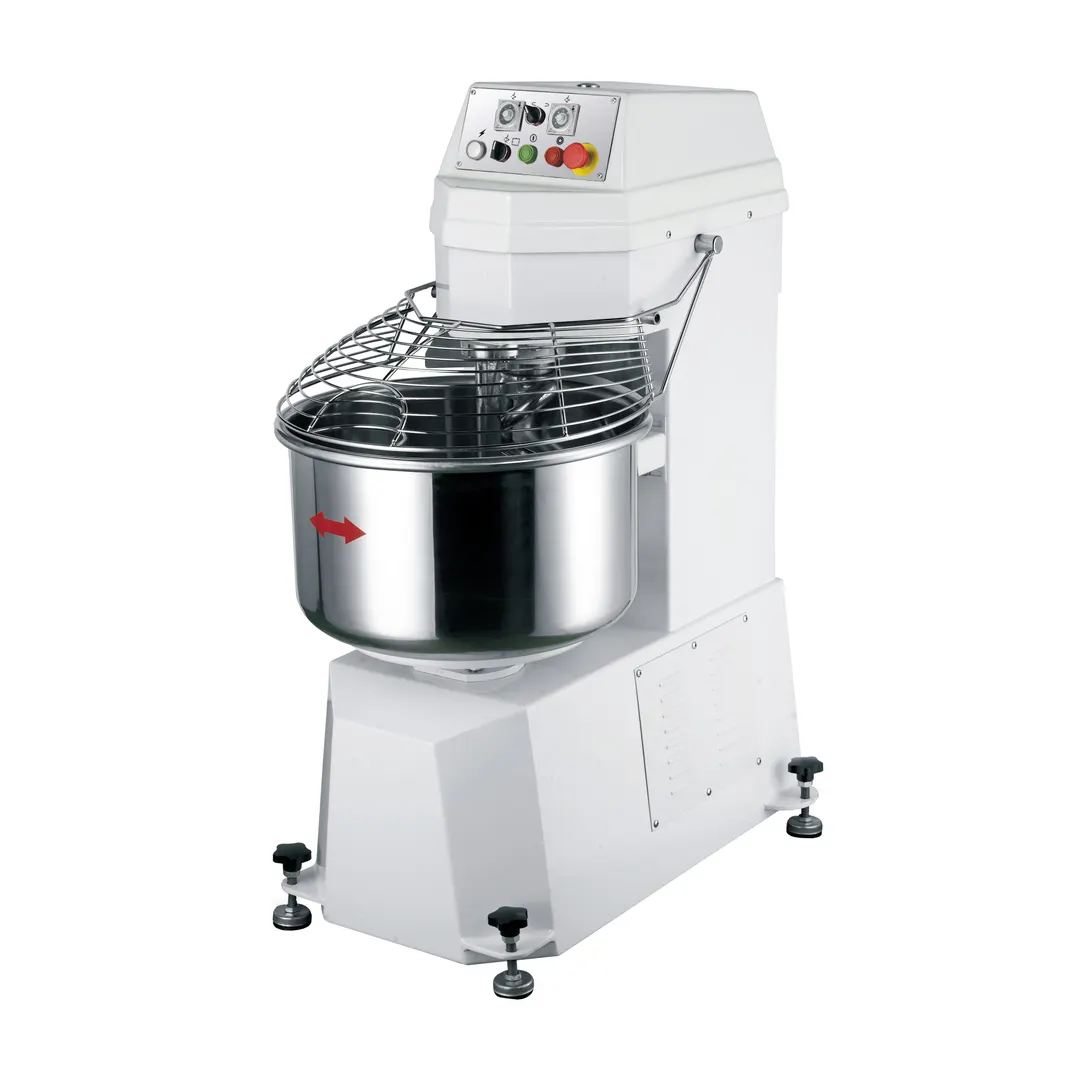 Eurodib LRGM25BETL Spiral Mixer with Timer, 77 qt, 2 Speed, 55 lbs Dough Capacity