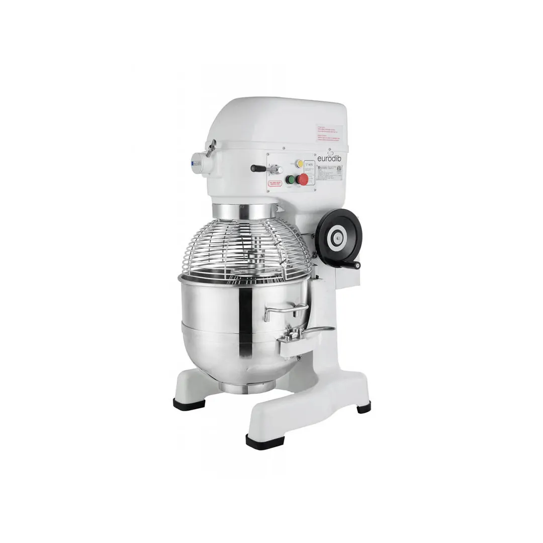 Eurodib USA M40A220ETL Floor Model 40 qt Planetary Mixer, #12 HUB, 3-Speed, 1800W, 2 hp